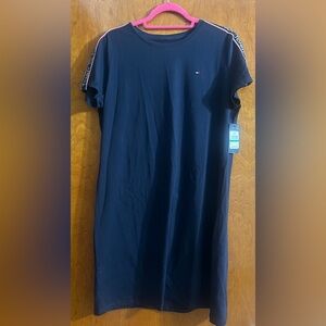 Tommy Hilfiger Navy Blue  T-Shirt Dress Crew Neck. 
🆕 with 🏷️ Size Large
